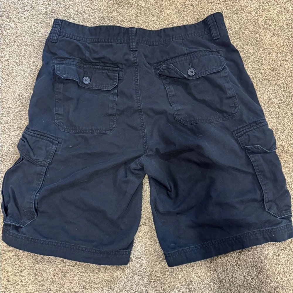Men's Black St. John’s Bay Cargo Shorts